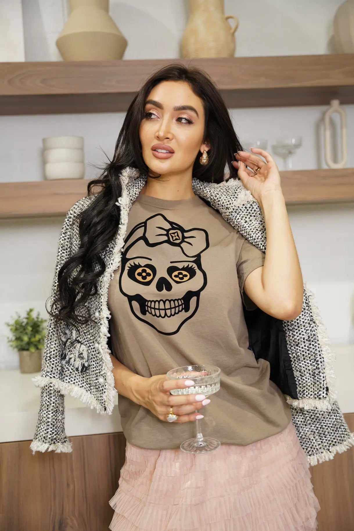 Clover Skull Tee