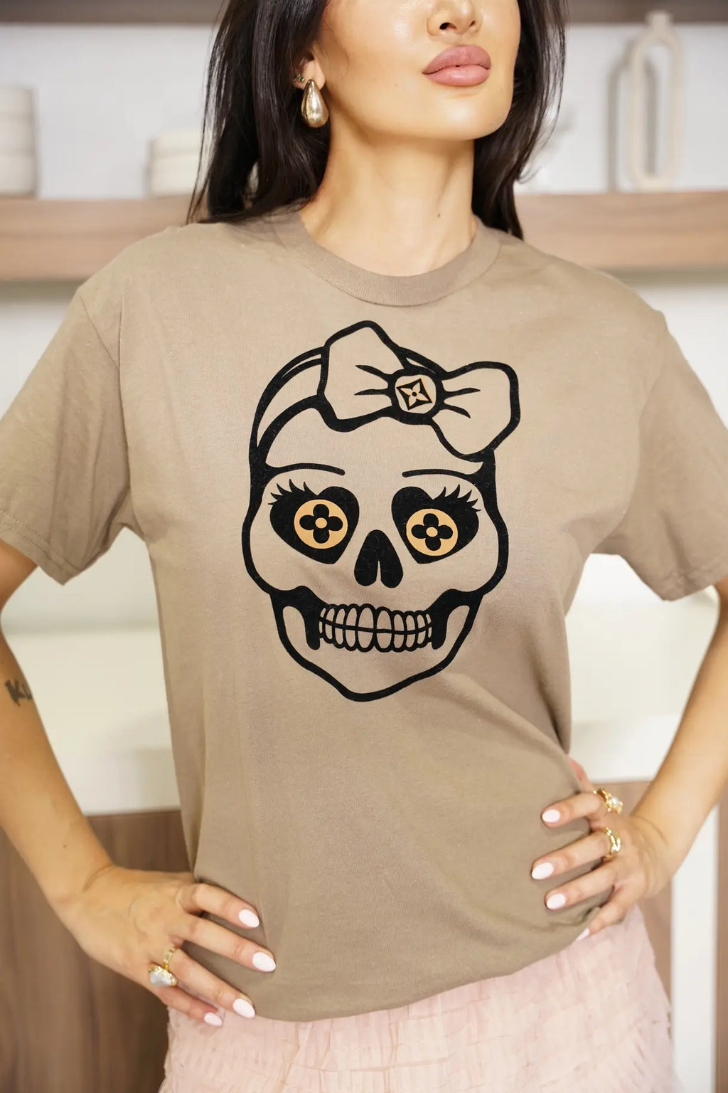 Clover Skull Tee