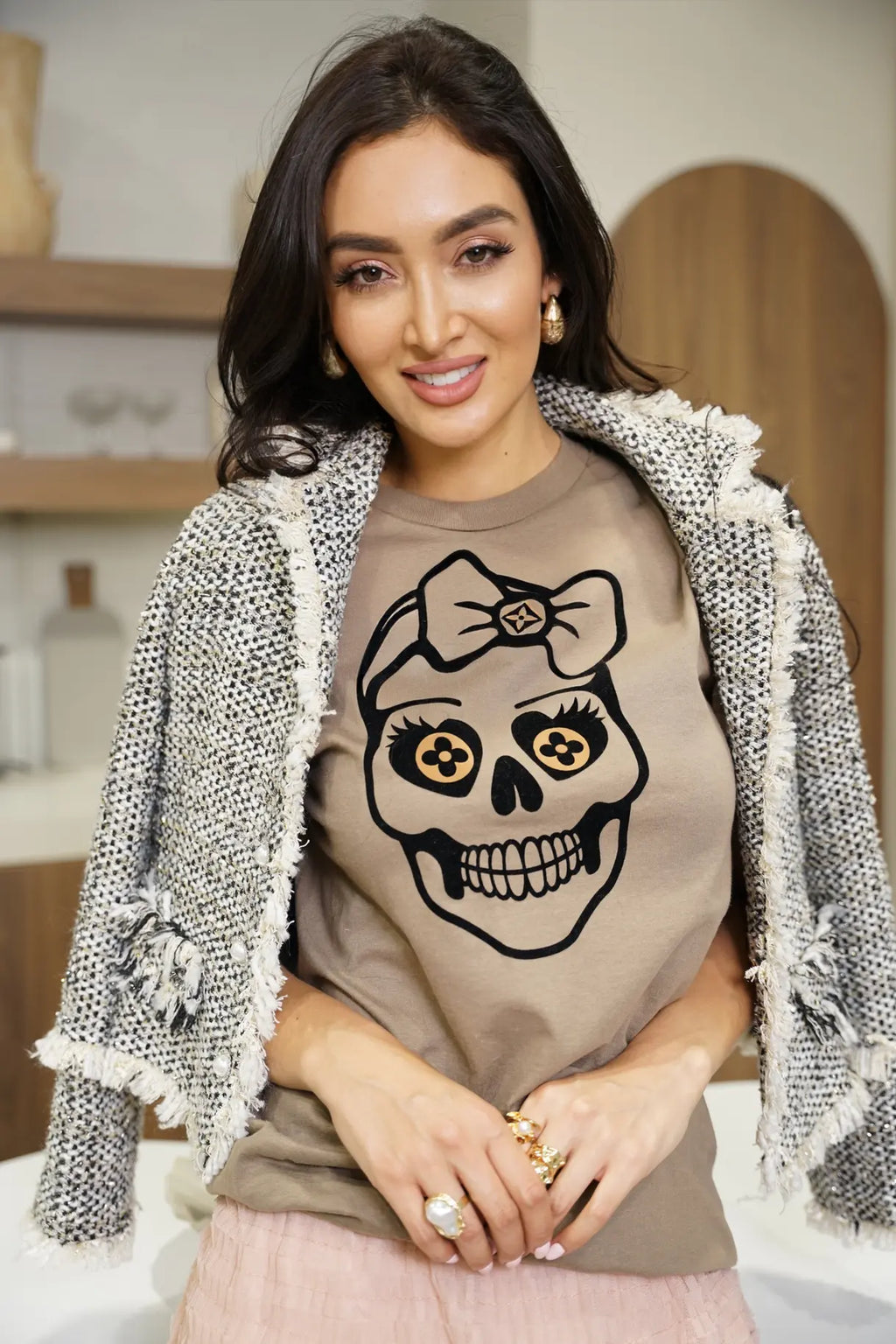 Clover Skull Tee