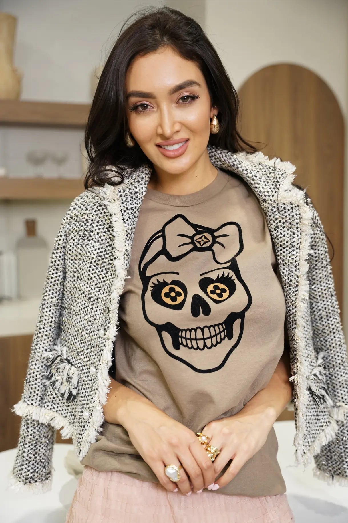 Clover Skull Tee