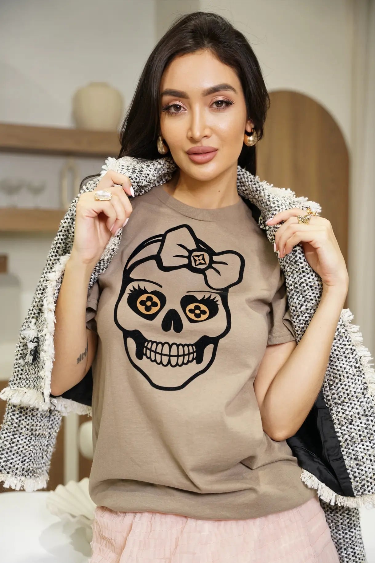 Clover Skull Tee