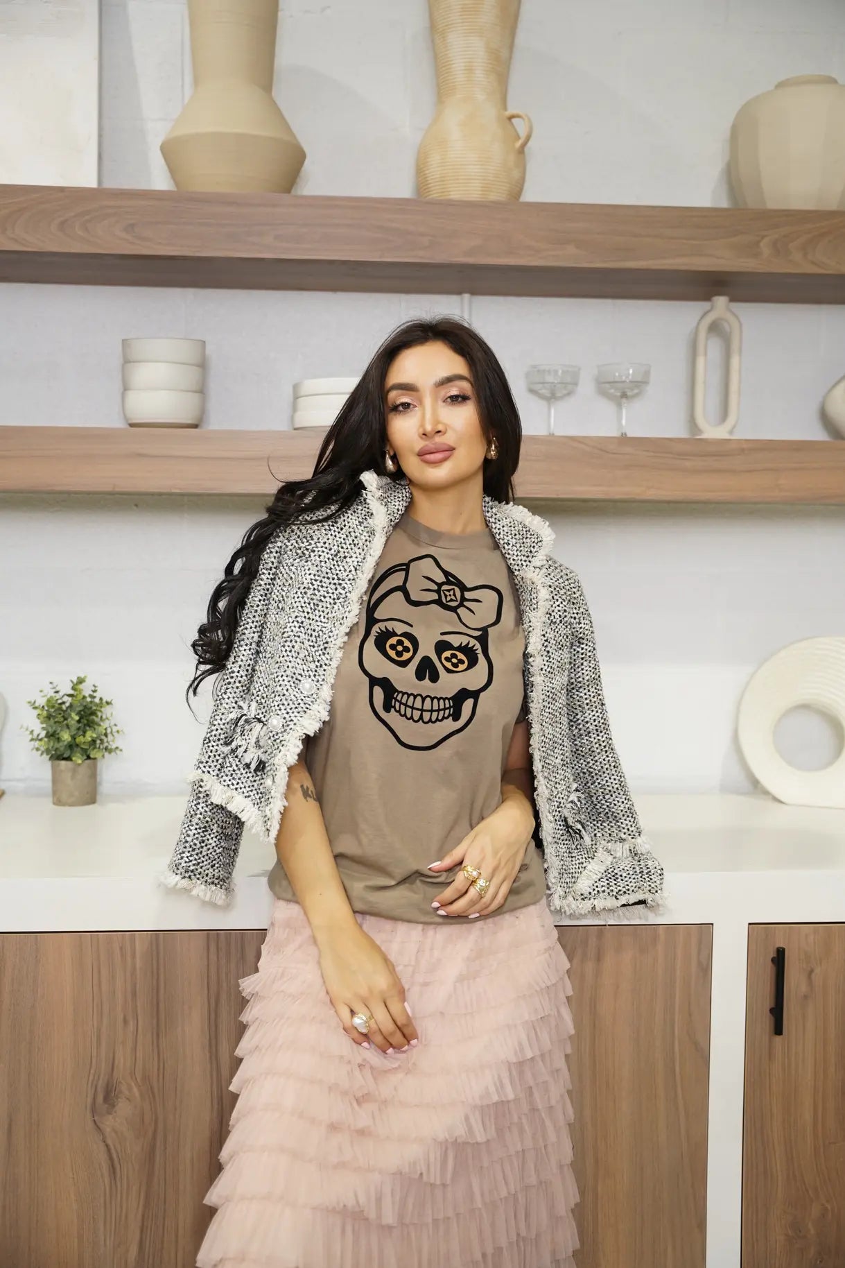 Clover Skull Tee