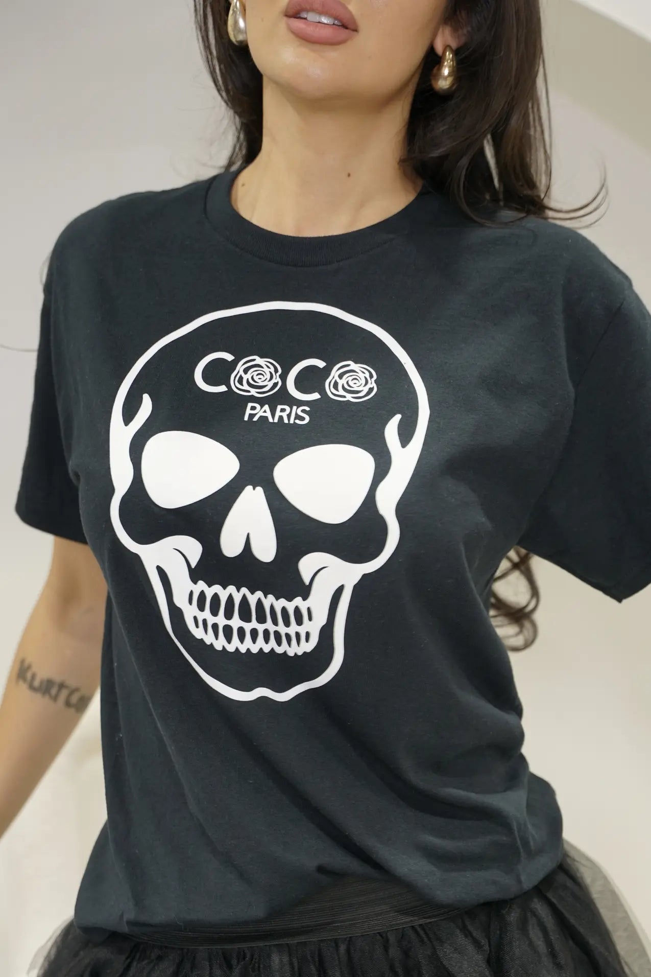 Flower Skull Tee