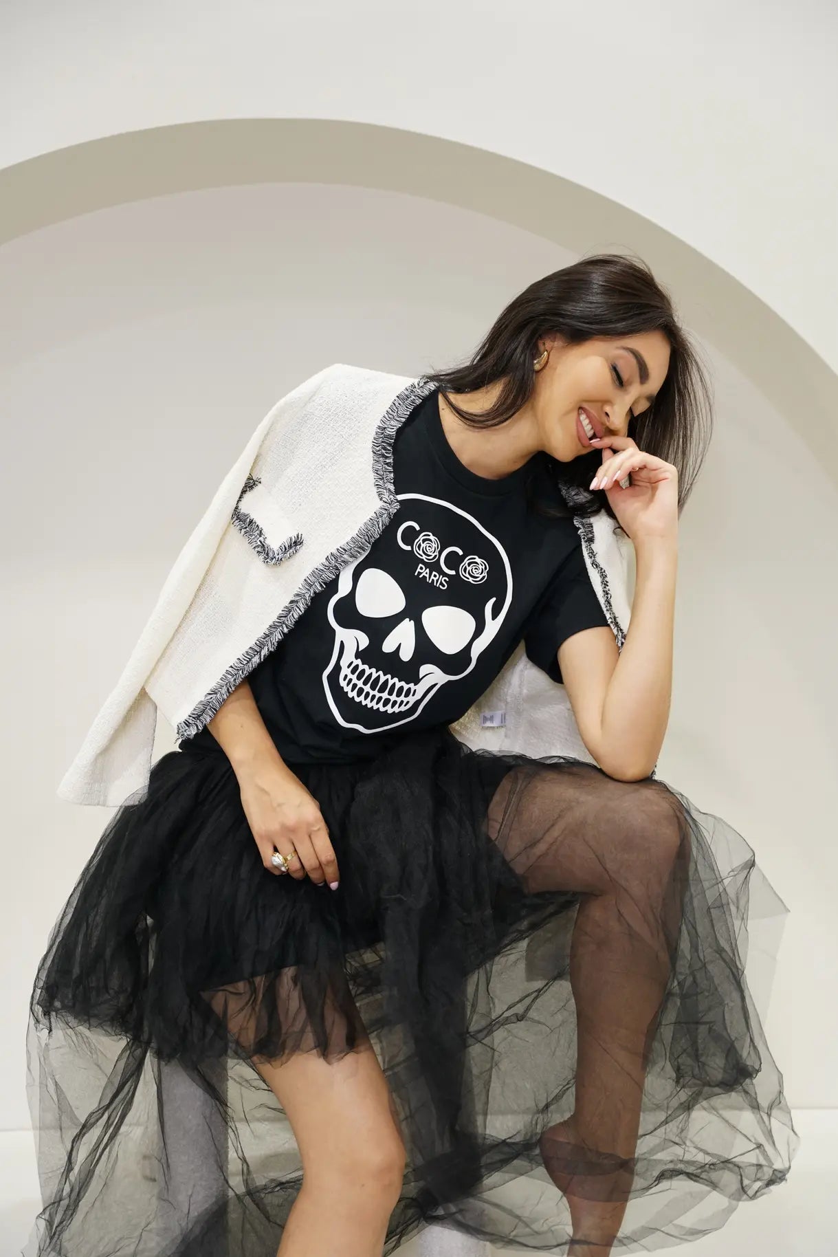 Flower Skull Tee