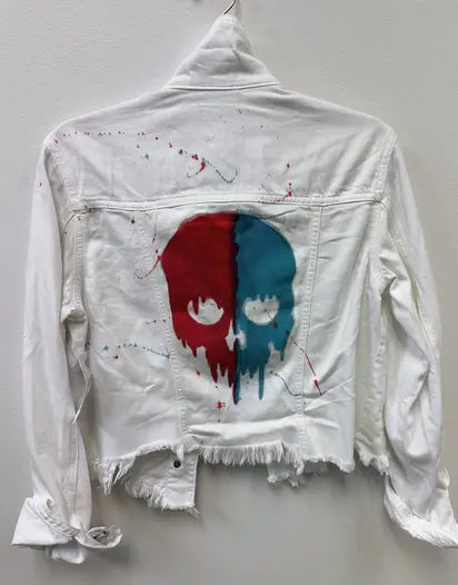 Popsicle Skull Denim