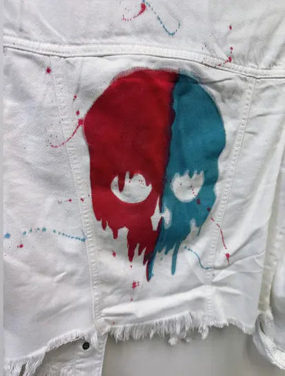 Popsicle Skull Denim