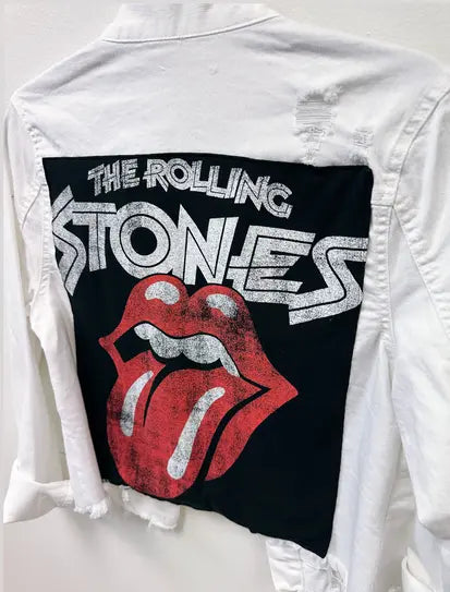 Iconic Tongue Denim