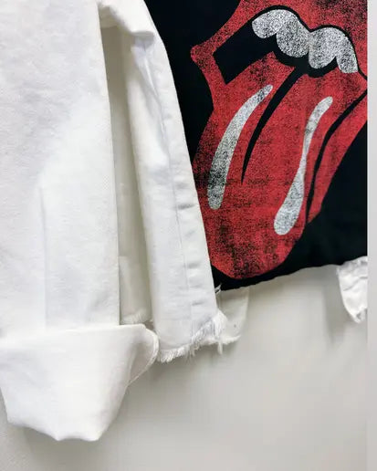Iconic Tongue Denim