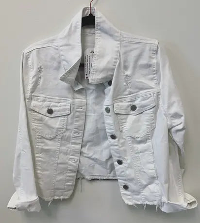 Mug Shot White Denim