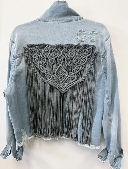 Macramé Smoke Denim SOLD OUT