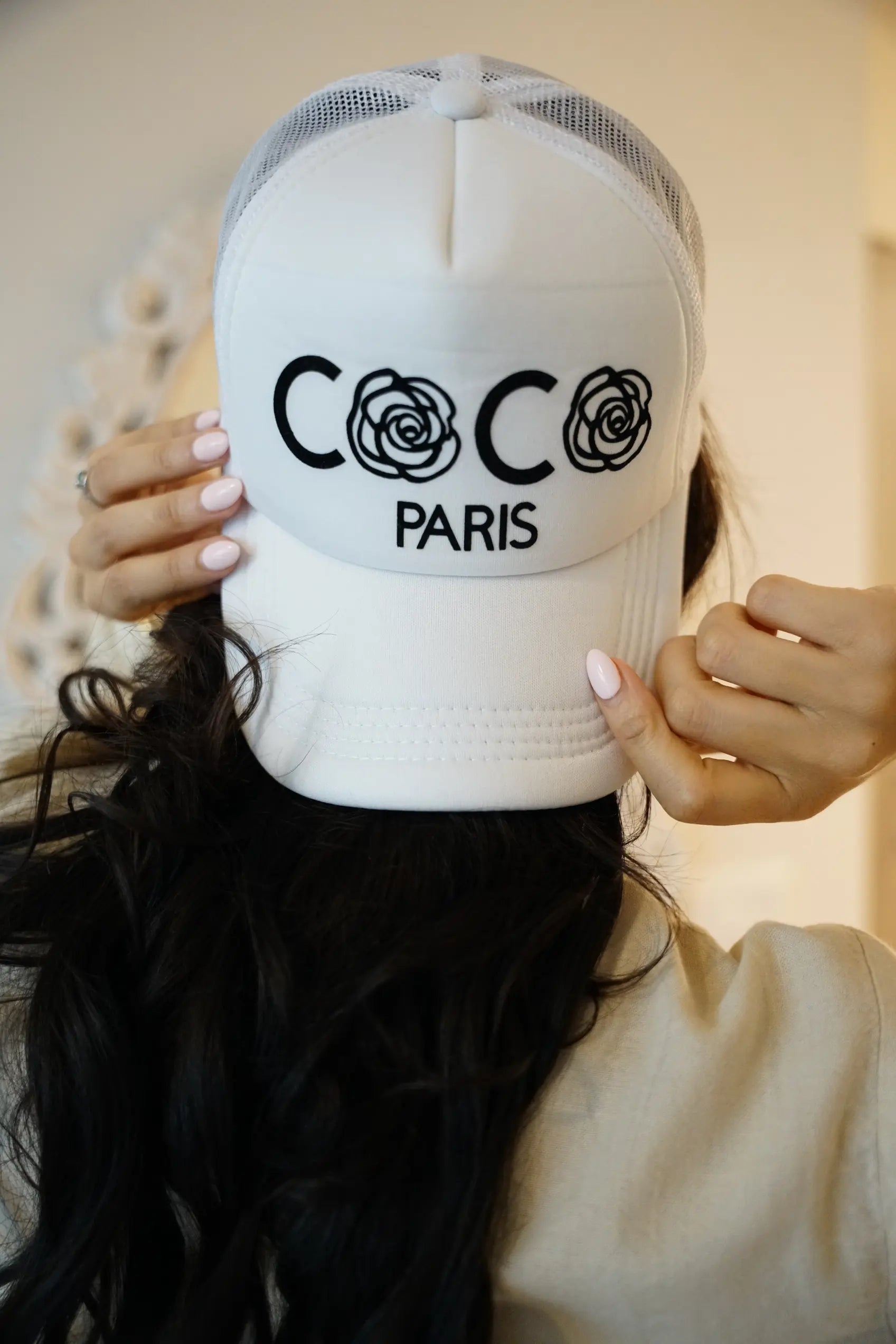 White Rose Trucker